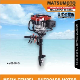 MOB-880 G | MARINE OUTBOARD | MESIN TEMPEL / OUTBOARD MOTOR | MATSUMOTO