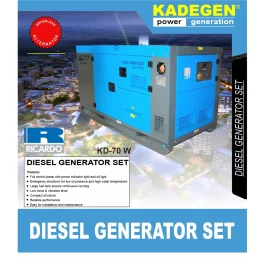 KADEGEN KD-70 W / DIESEL GENERATOR SET