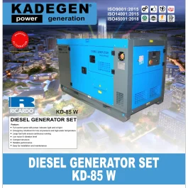 KADEGEN KD-85 W / DIESEL GENERATOR SET