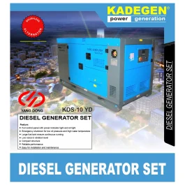 KADEGEN KDS-10 YD / DIESEL GENERATOR SET