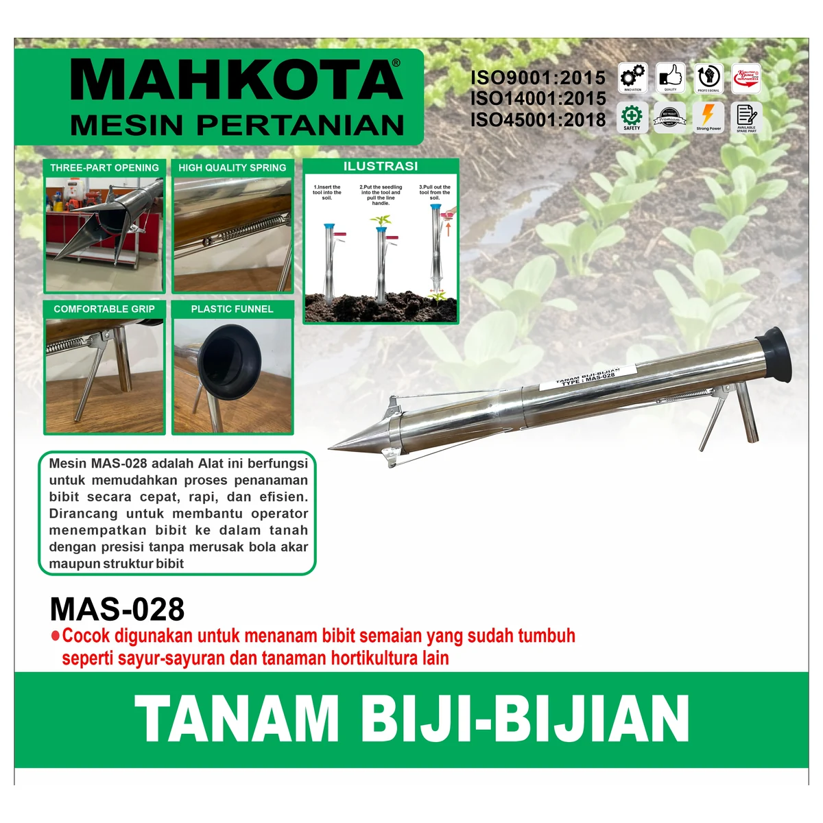 MAHKOTA MAS-028 / TANAM BIJI-BIJIAN