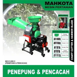 MAHKOTA MCH 9-500 C / PENEPUNG & PENCACAH