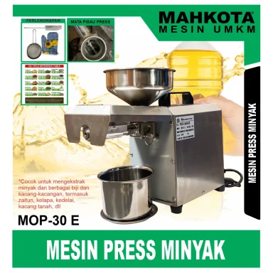 MAHKOTA MOP-30 E / MESIN PRESS MINYAK