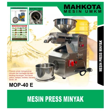 MAHKOTA MOP-40 E / MESIN PRESS MINYAK