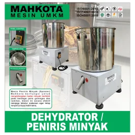MAHKOTA MPM-40 E / DEHYDRATOR / PENIRIS MINYAK