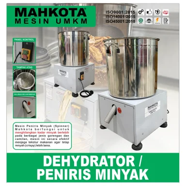MAHKOTA MPM-40 E / DEHYDRATOR / PENIRIS MINYAK