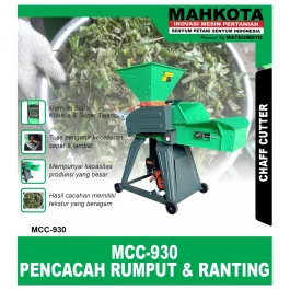 MAHKOTA MCC-930 / PENCACAH RUMPUT & RANTING