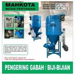 MAHKOTA MDG-10 E / PENGERING GABAH / BIJI-BIJIAN