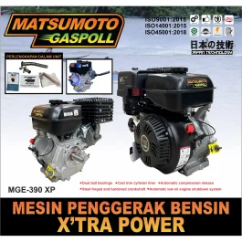 MATSUMOTO GASPOLL MGE-390 XP / MESIN PENGGERAK BENSIN