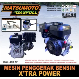 MATSUMOTO GASPOLL MGE-440 XP / MESIN PENGGERAK BENSIN