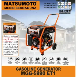 MATSUMOTO MGG-5990 ET1 / GASOLINE GENERATOR