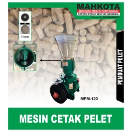 MAHKOTA MPM-120 / MESIN CETAK PELET