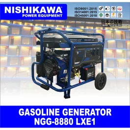 NISHIKAWA NGG-8880 LXE1 / GASOLINE GENERATOR