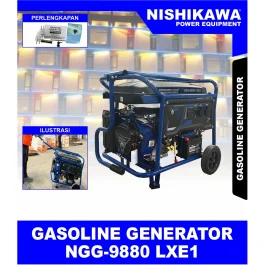 NISHIKAWA NGG-9880 LXE1 / GASOLINE GENERATOR