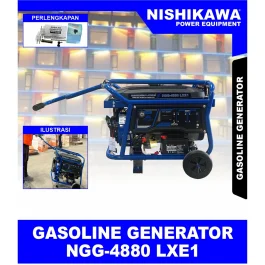 NISHIKAWA NGG-4880 LXE1 / GASOLINE GENERATOR
