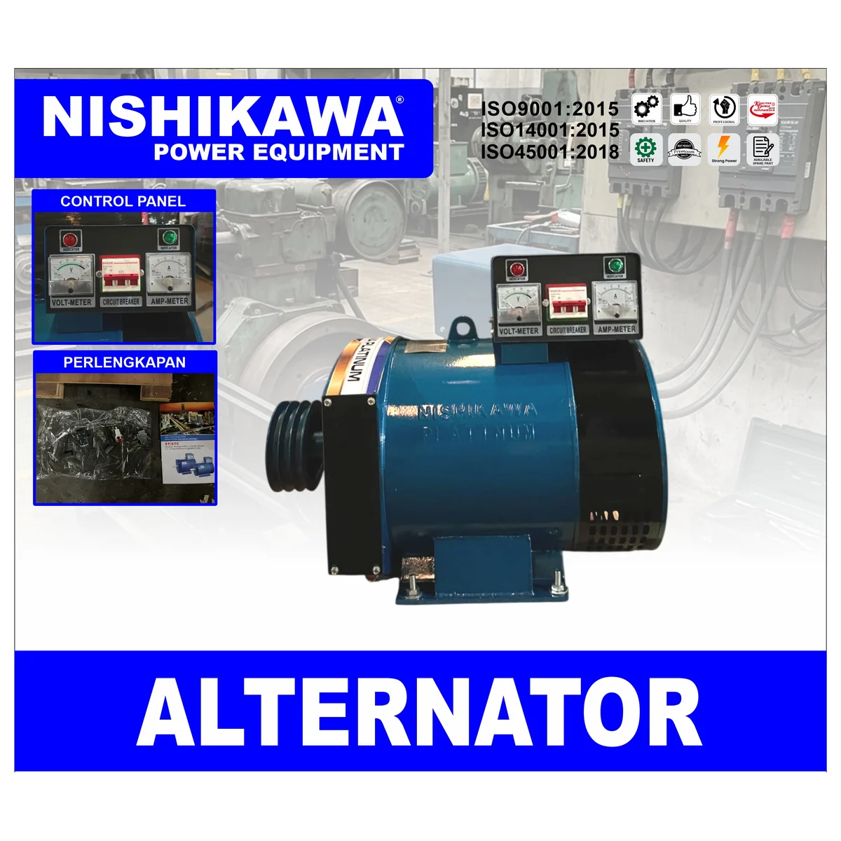 NISHIKAWA ST-20KW / ALTERNATOR