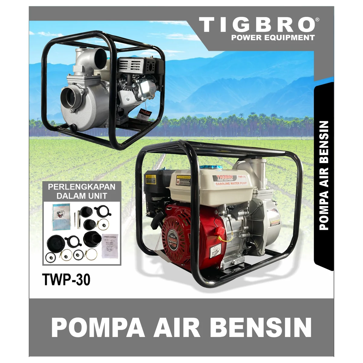 TIGBRO TWP 30 / POMPA AIR BENSIN